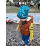 Caciula Emerald, cu bordura, in strat dublu, 50.5-52 cm KDECDB68EDB
