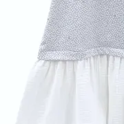 Rochita de vara din jersey cu fustita muselina, Pearl, 2-3 ani KDERVJM23PEARL