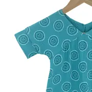 Rochita dreapta cu maneca dublata, din muselina, Nice Mandala, 2-3 ani KDERDMDM23NICEM
