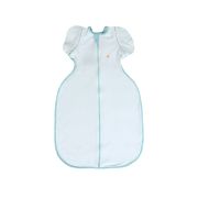 Sac de dormit Swaddle First Sleep Coral Blue, faza 2, pentru bebelusi 3-6 luni KDEFS2CB00