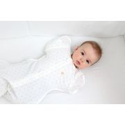 Sac de dormit Swaddle First Sleep Star Light, faza 2, pentru bebelusi 3-6 luni KDEFS2STLI00