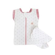 Sac de dormit Swaddle First Sleep Sweet Light, faza 2, pentru bebelusi 3-6 luni KDEFS2SWLI00