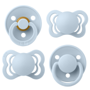 Bibs - set 4 suzete try-it collection 0 luni +-baby blue bbb91342