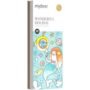 Carte de colorat cu apa,  pensula de pictat si culori incluse, 19 x 8 x 1.3 cm, Wonderful Holiday Mideer MD4226 BBJMD4226_Initiala