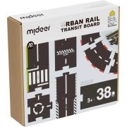 Circuit masini din carton, 38 piese Mideer MD6176 BBJMD6176_Initiala