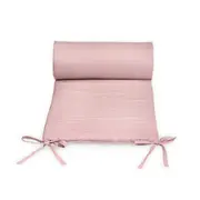 Petite&Mars - Aparatoare pentru patut 120x60 cm, Tilly, Cu panglici, Din bumbac, Lungime 180 cm, Inaltime 36 cm, 0 luni+, Roz BYN354909