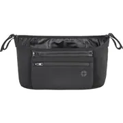 Petite&Mars - Organizator carucior, Cu buzunar frontal detasabil, Dimensiune universala, 31.5x19.5x9.5 cm, Atasare usoara cu Velcro, Negru BYN847900
