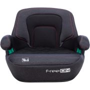 Inaltator auto, Cosmo Plus I-Size, Cu isofix, Cu spatar inaltat si cotiere, Potrivit pentru copiii intre 125 si 150 cm sau intre 25 si 36 Kg, FreeON, Conform cu standardul european de securitate ECE R129, Black BYN48730