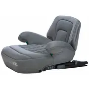 Inaltator auto, Cosmo Plus I-Size, Cu isofix, Cu spatar inaltat si cotiere, Potrivit pentru copiii intre 125 si 150 cm sau intre 25 si 36 Kg, FreeON, Conform cu standardul european de securitate ECE R129, Gray BYN48686
