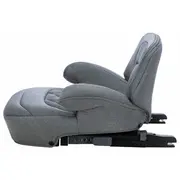Inaltator auto, Cosmo Plus I-Size, Cu isofix, Cu spatar inaltat si cotiere, Potrivit pentru copiii intre 125 si 150 cm sau intre 25 si 36 Kg, FreeON, Conform cu standardul european de securitate ECE R129, Gray BYN48686