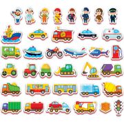Joc educativ Lumea in Magneti - Mijloace de Transport Roter Kafer RK3030-02 BBJRK3030-02_Initiala