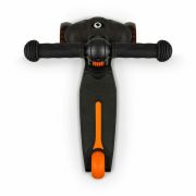 Lionelo - Trotineta Timy, Copii, Pliabila, Pana la 50 Kg, Cu design ergonomic, Cu lumini LED, 26,5 x 60 x 64-76 cm, 3 ani+, Portocaliu/Negru BYNLOE-TIMMY_ORANGE_BLACK