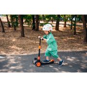 Lionelo - Trotineta Timy, Copii, Pliabila, Pana la 50 Kg, Cu design ergonomic, Cu lumini LED, 26,5 x 60 x 64-76 cm, 3 ani+, Roz BYNLOE-TIMMY_PINK_ROSE