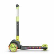 Lionelo - Trotineta Timy, Copii, Pliabila, Pana la 50 Kg, Cu design ergonomic, Cu lumini LED, 26,5 x 60 x 64-76 cm, 3 ani+, Verde BYNLOE-TIMMY_GREEN_LIME