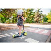 Lionelo - Trotineta Timy, Copii, Pliabila, Pana la 50 Kg, Cu design ergonomic, Cu lumini LED, 26,5 x 60 x 64-76 cm, 3 ani+, Verde BYNLOE-TIMMY_GREEN_LIME