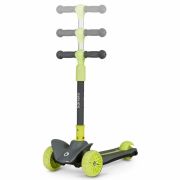 Lionelo - Trotineta Timy, Copii, Pliabila, Pana la 50 Kg, Cu design ergonomic, Cu lumini LED, 26,5 x 60 x 64-76 cm, 3 ani+, Verde BYNLOE-TIMMY_GREEN_LIME