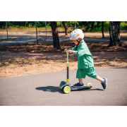 Lionelo - Trotineta Timy, Copii, Pliabila, Pana la 50 Kg, Cu design ergonomic, Cu lumini LED, 26,5 x 60 x 64-76 cm, 3 ani+, Verde BYNLOE-TIMMY_GREEN_LIME