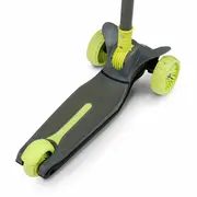 Lionelo - Trotineta Timy, Copii, Pliabila, Pana la 50 Kg, Cu design ergonomic, Cu lumini LED, 26,5 x 60 x 64-76 cm, 3 ani+, Verde BYNLOE-TIMMY_GREEN_LIME
