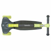 Lionelo - Trotineta Timy, Copii, Pliabila, Pana la 50 Kg, Cu design ergonomic, Cu lumini LED, 26,5 x 60 x 64-76 cm, 3 ani+, Verde BYNLOE-TIMMY_GREEN_LIME