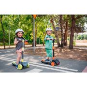Lionelo - Trotineta Timy, Copii, Pliabila, Pana la 50 Kg, Cu design ergonomic, Cu lumini LED, 26,5 x 60 x 64-76 cm, 3 ani+, Verde BYNLOE-TIMMY_GREEN_LIME