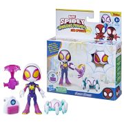 SPIDEY PRIETENII EXTRAORDINARI SET FIGURINA GHOST SPIDER 10CM SI ACCESORII VIVF8143_F7258