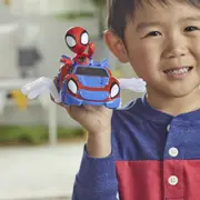 SPIDEY PRIETENII EXTRAORDINARI SET MASINUTA SI FIGURINA SI ACCESORIU SPIDEY VIVF6776_F7454