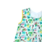 Sac de dormit copii, Tropical, din bumbac , 95 cm, 0.4/0.5 tog - Vara KDEV9505TROPIC