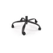 Scaun birou hm colin, stofa tip catifea, ergonomic, cadru polipropilena, mecanism de balans, rotire 360°, 100 kg, gri drm9662