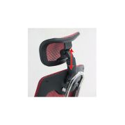 Scaun birou ergonomic off 988, mesh, baza cromata, suport lombar, inaltime reglabila, mecanism balans, 110 kg drm1004