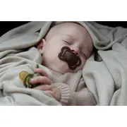 Bibs - set 2 suzete couture latex, tetina anatomica, 0 luni +-ivory/sage bbb1800309