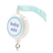 Carusel muzical pentru patut, Cu 5 jucarii din plus, Elephants and foxes, Baby Mix BYN49414
