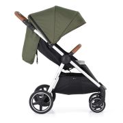 Petite&Mars - Carucior sport, Royal, Include husa pentru scaun, husa pentru picioare, geanta pentru scutece si capotina extensibila, Cu fereastra, Impermeabila, Cu SPF 50, Aluminiu, 0-22 kg, 111 x 57 x 86 cm, Mature Olive BYN466500+566841