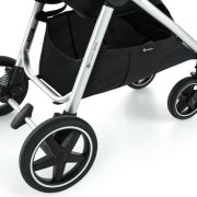 Petite&Mars - Carucior sport, Royal, Include husa pentru scaun, husa pentru picioare, geanta pentru scutece si capotina extensibila, Cu fereastra, Impermeabila, Cu SPF 50, Aluminiu, 0-22 kg, 111 x 57 x 86 cm, Mature Olive BYN466500+566841