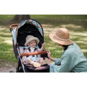 Petite&Mars - Carucior sport, Street+ Air, Include capotina impermeabila Editie limitata, Cu fereastra, husa picioare, cos de bagaje, Cu roti gonflabile, Centura de siguranta in 5 puncte, Pana la 25 kg, 6 luni+, Ocean BYN477500+549860