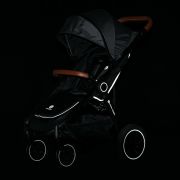 Petite&Mars - Carucior sport, Street+ Air, Include capotina impermeabila Editie limitata, Cu fereastra, husa picioare, cos de bagaje, Cu roti gonflabile, Centura de siguranta in 5 puncte, Pana la 25 kg, 6 luni+, Ocean BYN477500+549860