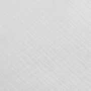 Protectie laterala pentru patut, Tip Bumper impletit, Din muselina, Din materiale certificate Oeko Tex Standard 100, New Baby, Lungime 210 cm, White BYN52138