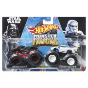 HOT WHEELS MONSTER TRUCK SET 2 MASINI SCARA 1 LA 64 DARTH VADER SI STORMTROOPER VIVMTFYJ64_HLT59