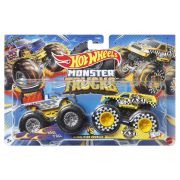 HOT WHEELS MONSTER TRUCK SET 2 MASINI SCARA 1 LA 64 HAUL YALL SI TAXI VIVMTFYJ64_HLT67