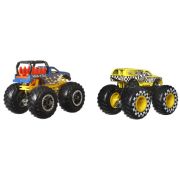 HOT WHEELS MONSTER TRUCK SET 2 MASINI SCARA 1 LA 64 HAUL YALL SI TAXI VIVMTFYJ64_HLT67