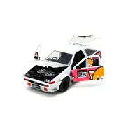 JADA AGGRETSUKO SET MASINUTA METALICA SI FIGURINA AGGRETSUKO SI TOYOTA TRUENO SCARA 1:24 VIV253255056