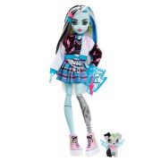 MONSTER HIGH PAPUSA FRANKIE STEIN CU ANIMALUT SI ACCESORII VIVMTHHK53