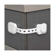 Set 6 sisteme de siguranta multifunctionale reglabile 23.3 cm, cu lacat Iso Trade MY6843 BBJMY6843_Alb