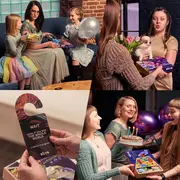 Set creatie Wood &amp; Craft - Flowers, 21*21cm - Freedom KRTOK10012