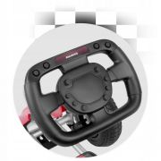 Kart cu pedale si roti gonflabile, varsta 3-7 ani, gokart rk-591 ricokids 759101, rosu edeedi759101