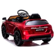 Masinuta electrica cu telecomanda, roti eva, scaun piele, varsta 1-4 ani, mercedes gla45 - cherry edeediamggla45elcherry