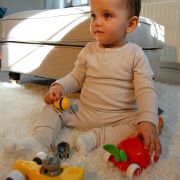 Pilot de curse ursulet in masinuta merisor - cute racer vk81367