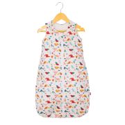 Sac de dormit copii, Cute Dinosaurs, din bumbac, 110 cm, 1,5 tog KDEA11015CDINO