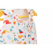 Sac de dormit copii, Cute Dinosaurs, din bumbac, 95 cm, 1,5 tog KDEA9515CDINO