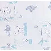 Sac de dormit copii, Somnorosul koala albastru, din bumbac, 140 cm, 1.5 tog KDEA14015KAB