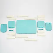 Set masa copii si scaune MyKids 04680/7 Turqoise     00086723